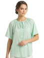 Image for Women's Plain Top,Light Green