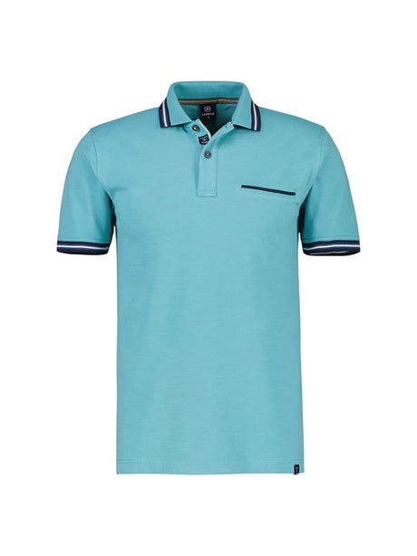 Image for Men's Textured Top,Light Blue