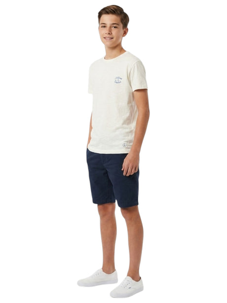 Image for Kids Boy's Plain Top,White