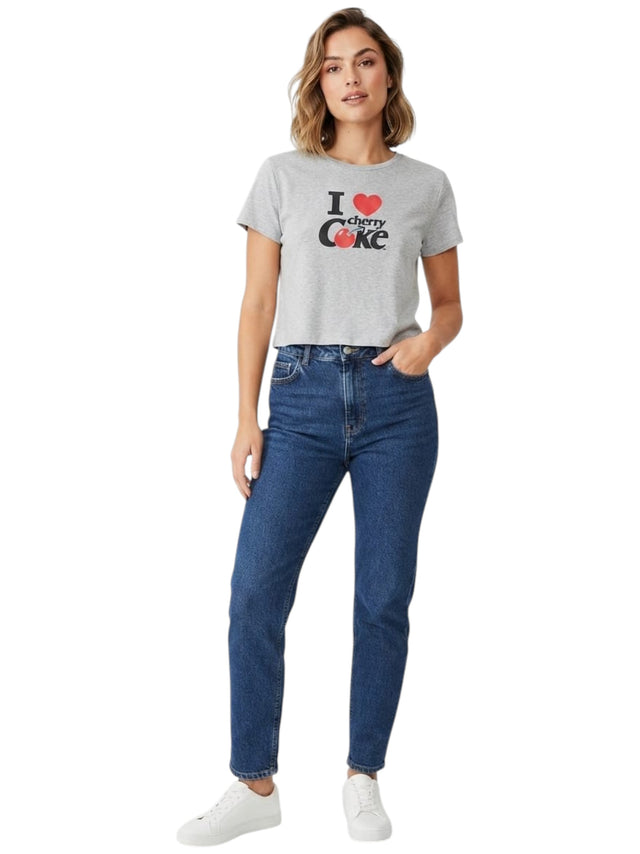 Image for Women's Printed Top,Grey