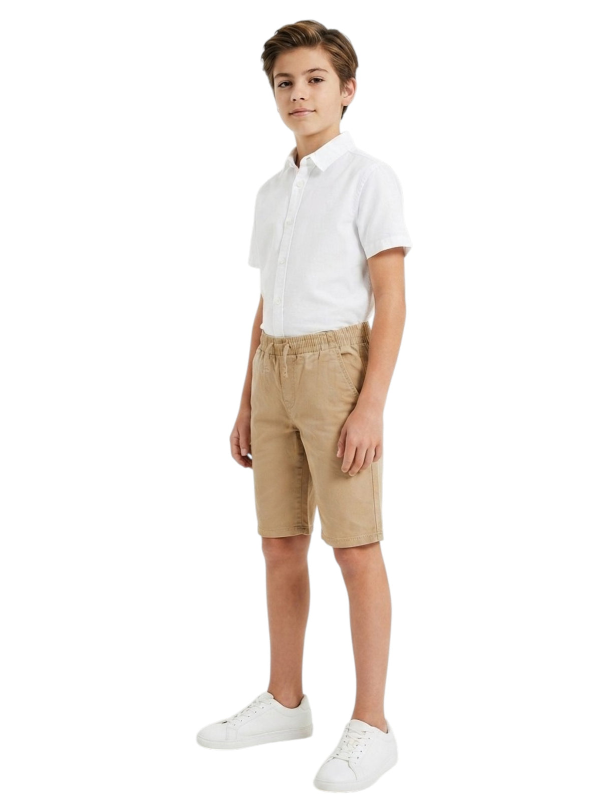 Image for Kids Boy's Plain Short,Beige