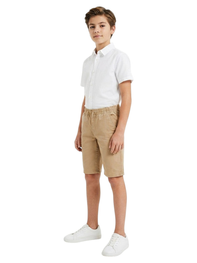 Image for Kids Boy's Plain Short,Beige