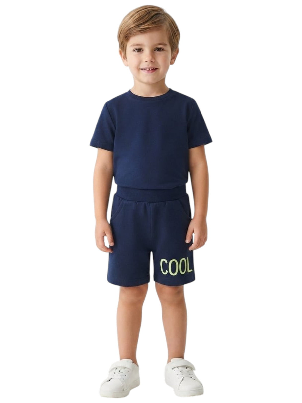 Image for Kids Boy's Plain Short,Navy
