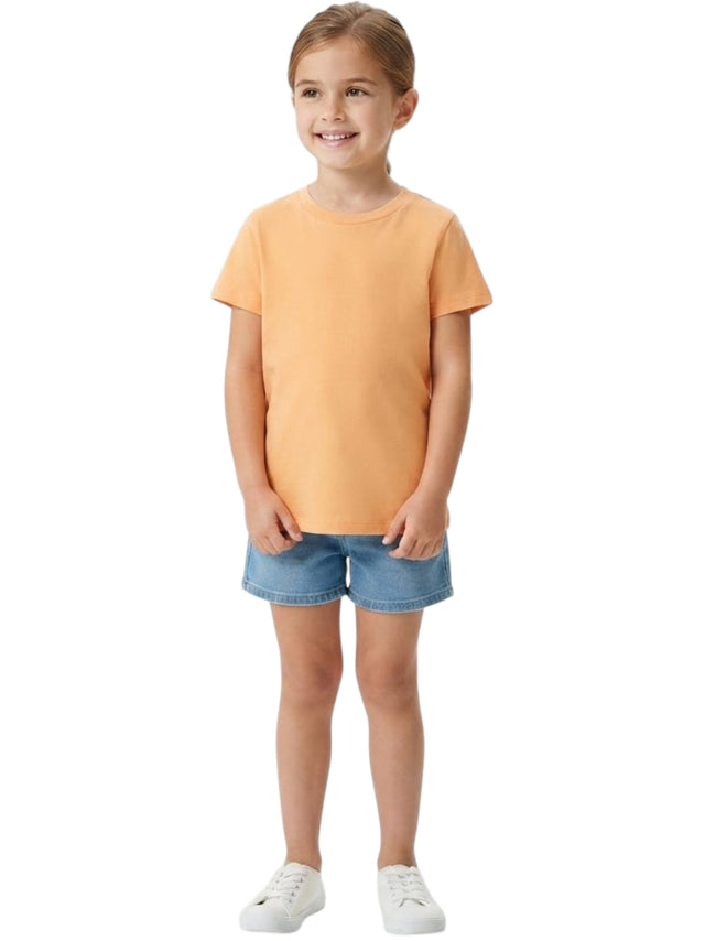 Image for Kids Girl's Plain Top,Orange
