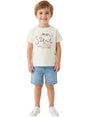 Image for Kids Boy's Printed Top,Light Beige