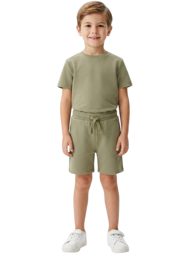 Image for Kids Boy's Plain Short,Olive