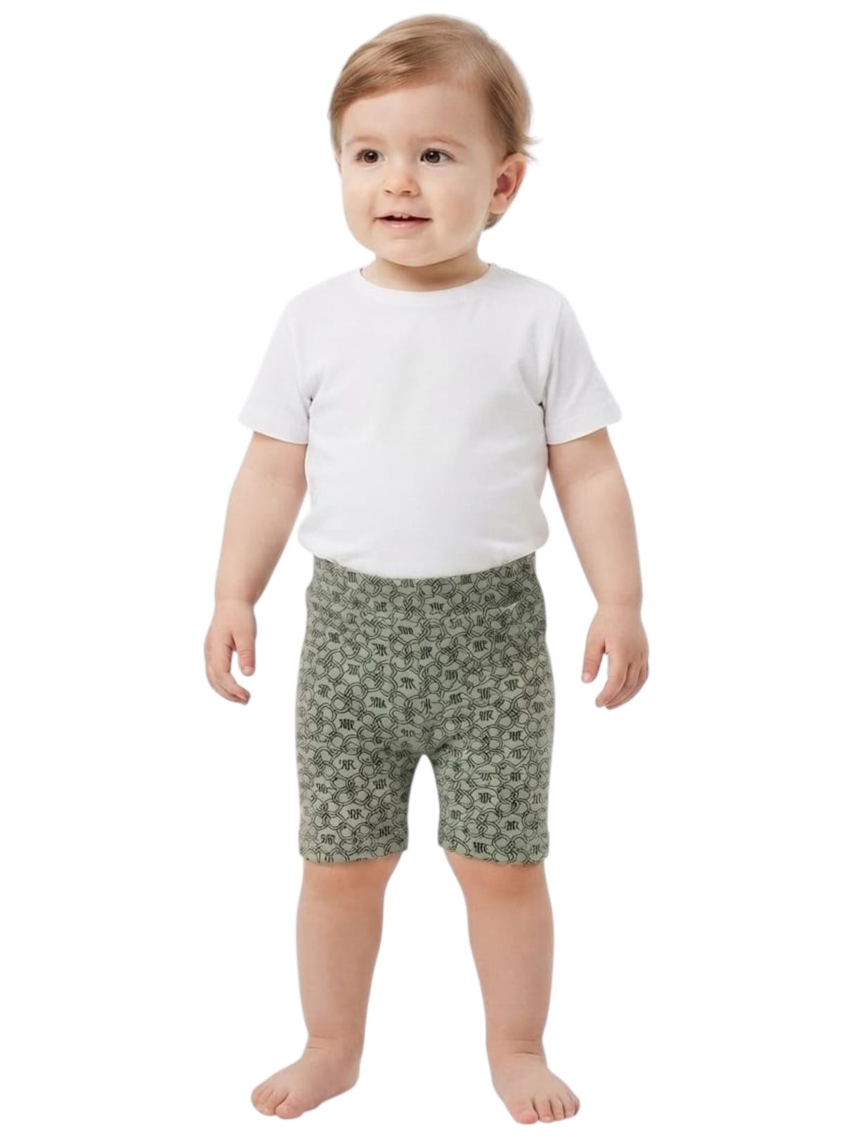 Image for Kids Boy's Printed Short,Olive