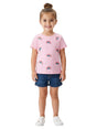 Image for Kids Girl's Embroidered Top,Pink