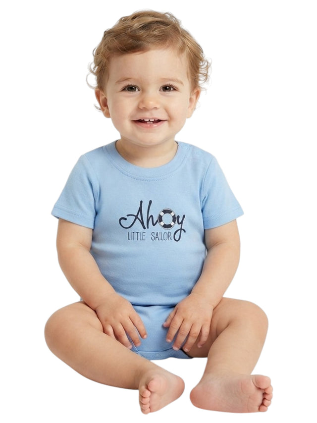 Image for Kids Boy's Printed Bodysuit,Blue