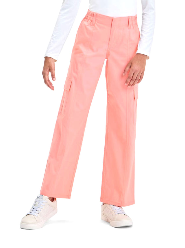 Image for Kids Girl's Plain Pants,Coral