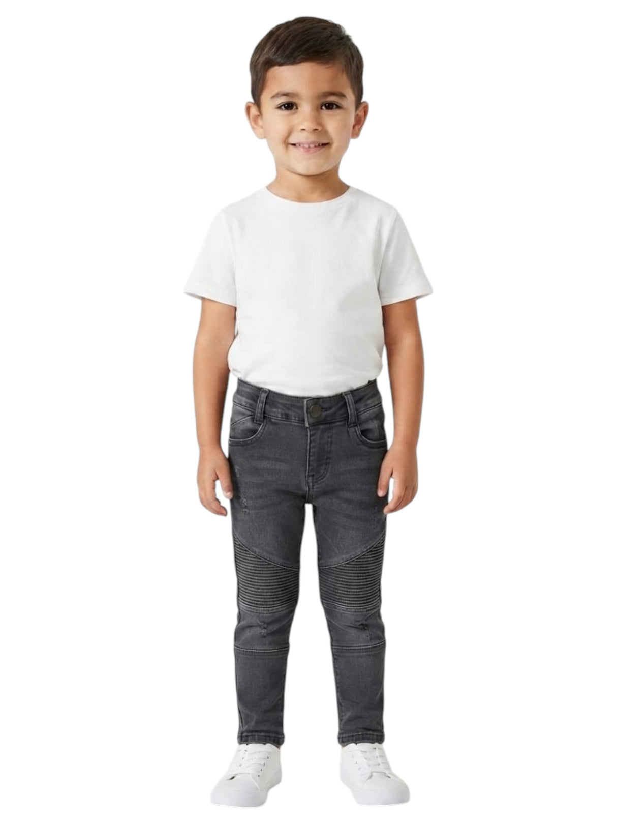 Image for Kids Boy's Textured Pants,Black