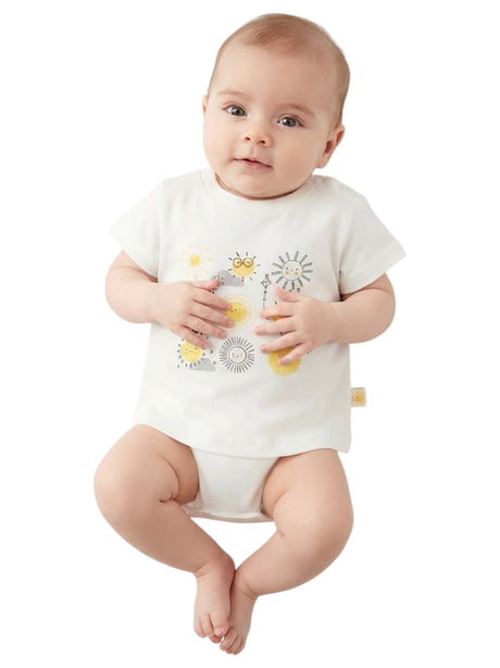 Image for Kids Girl's Printed Top,White