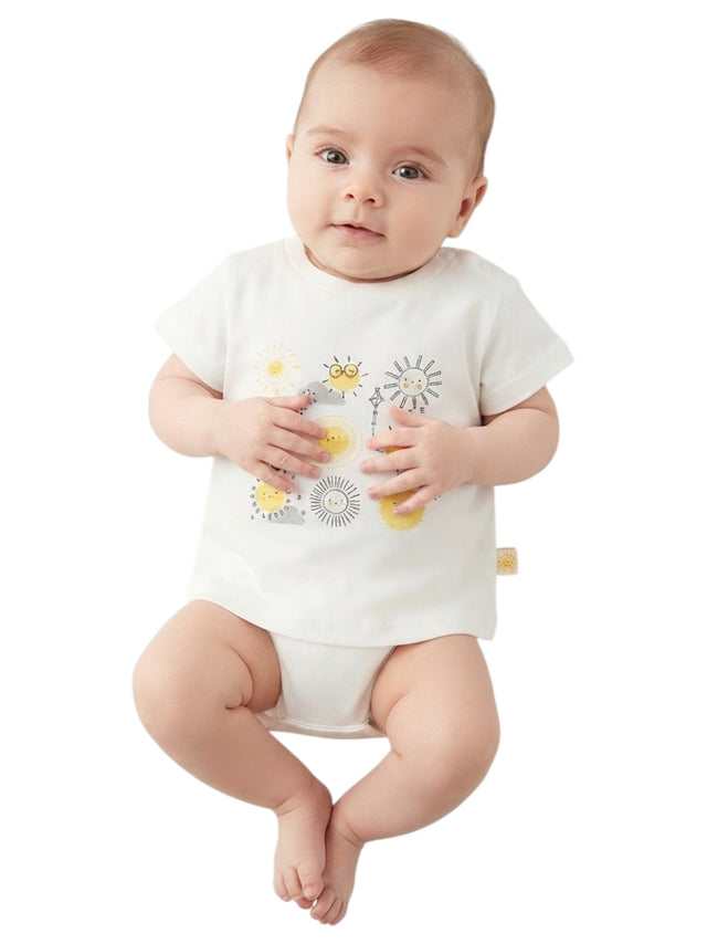 Image for Kids Girl's Printed Top,White