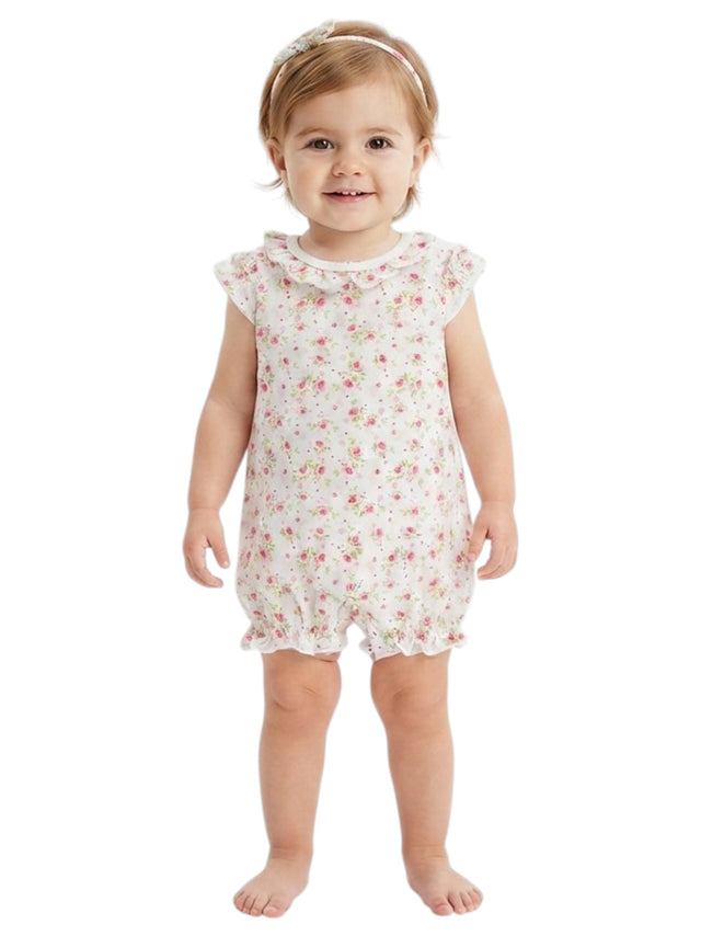 Image for Kids Girl's Printed Jumpsuit,White