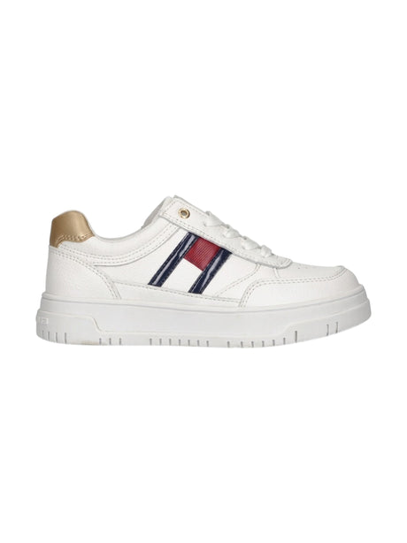 Image for Kids Girl's Plain Tommy Hilfiger Shoes,White