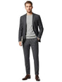 Image for Men's Textured Classic Pants,Grey