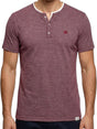 Image for Men's Stripped Top,Burgandy
