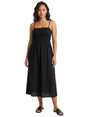 Image for Women's Smocked Dress,Black