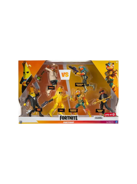 Image for Fortnite Squad Mode Team Fishstick Vs Team Peely Exclusive Action