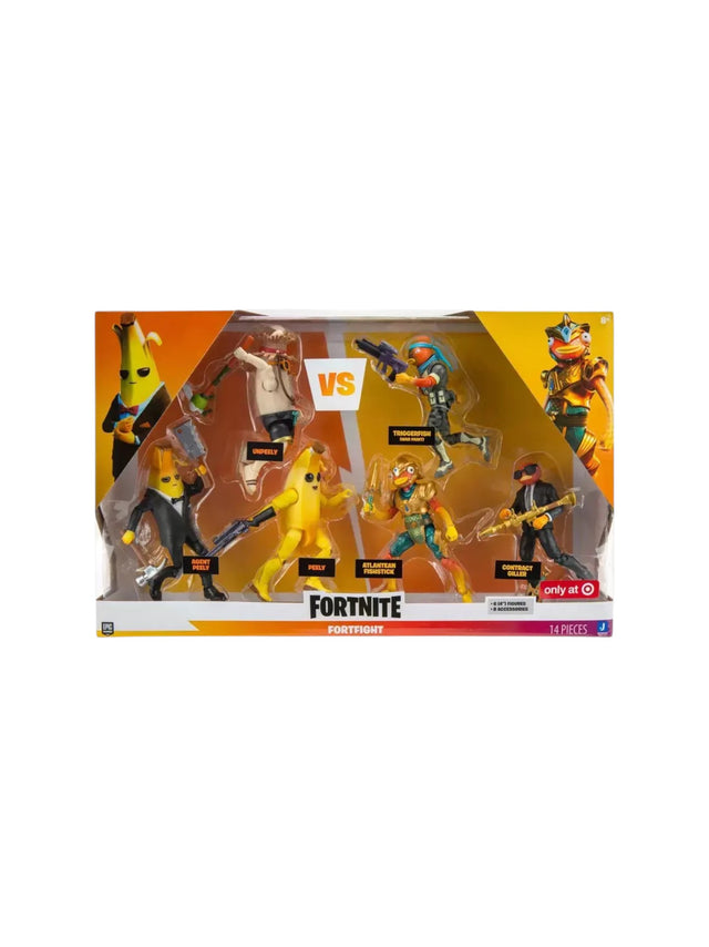 Image for Fortnite Squad Mode Team Fishstick Vs Team Peely Exclusive Action
