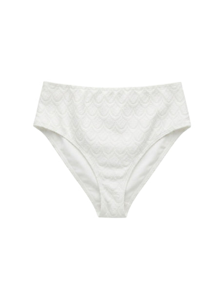 Image for Women's Printed Bikini Bottom,White