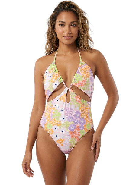 Image for Women's Floral Printed One Pieces Swimsuit,Multi