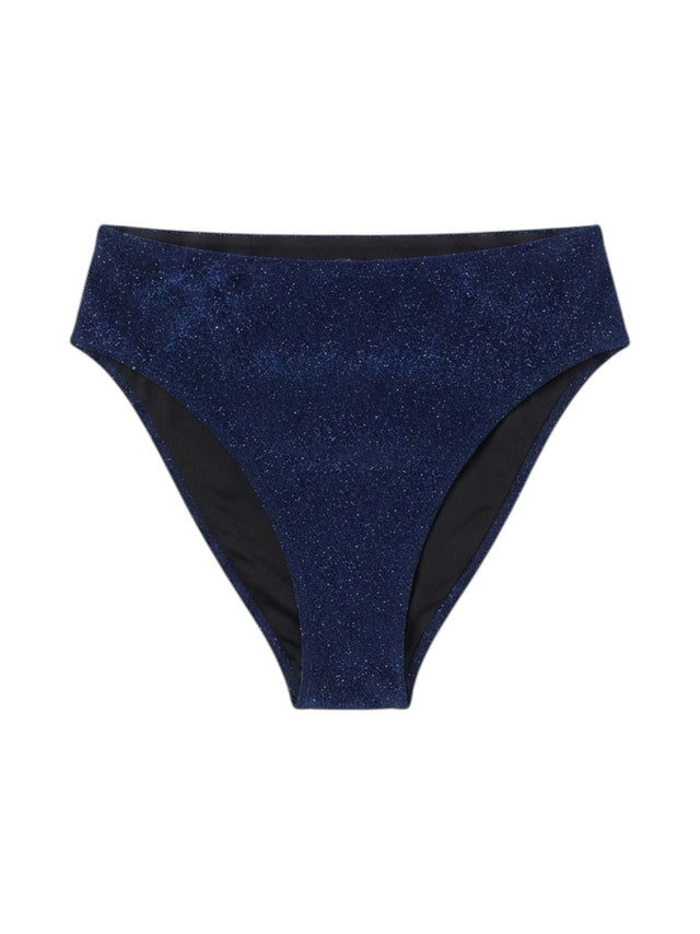 Image for Women's Plain Glitter Bikini Bottom,Navy