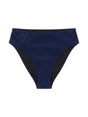 Image for Women's Plain Glitter Bikini Bottom,Navy