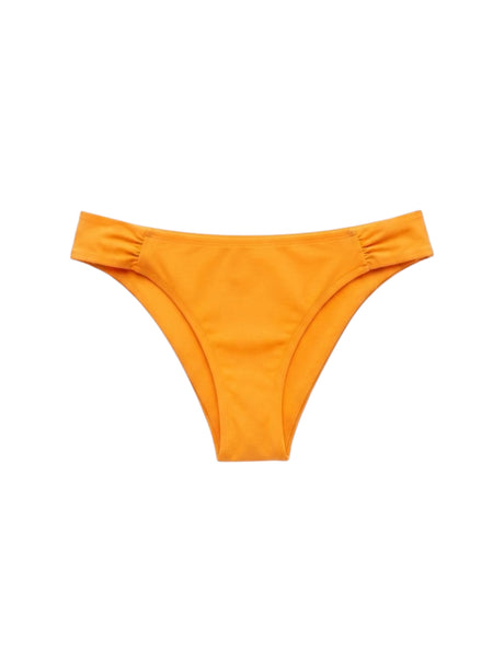 Image for Women's Plain Solid Bikini Bottom,Orange