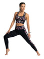 Image for Women's Textured Sport Crop Top,Multi