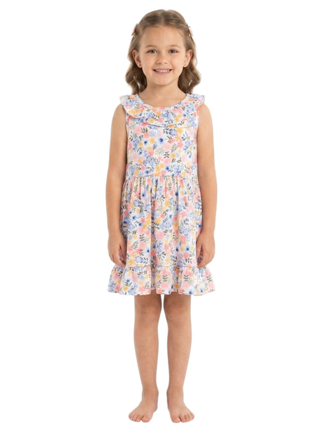 Image for Kids Girl's Printed Dress,Multi