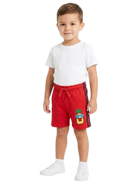 Image for Kids Boy's Plain Short,Red