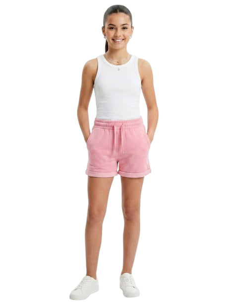 Image for Kids Girl's Plain Short,Pink