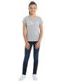Image for Kids Girl's Printed Top,Grey