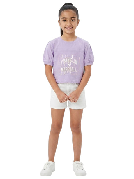 Image for Kids Girl's Printed Top,Purple