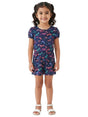 Image for Kids Girl's Printed Jumpsuit,Navy