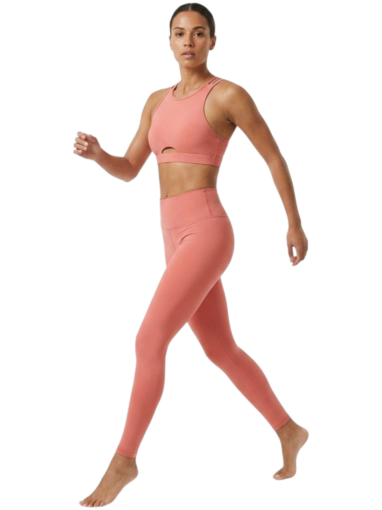 Image for Women's Plain Crop Top,Pink