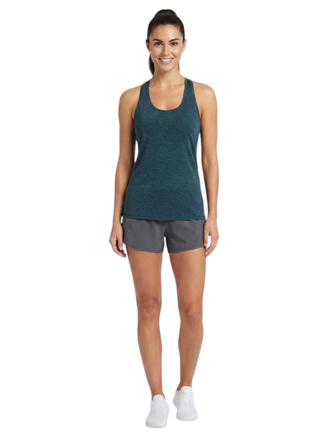 Image for Women's Heather Sport Top,Petrol