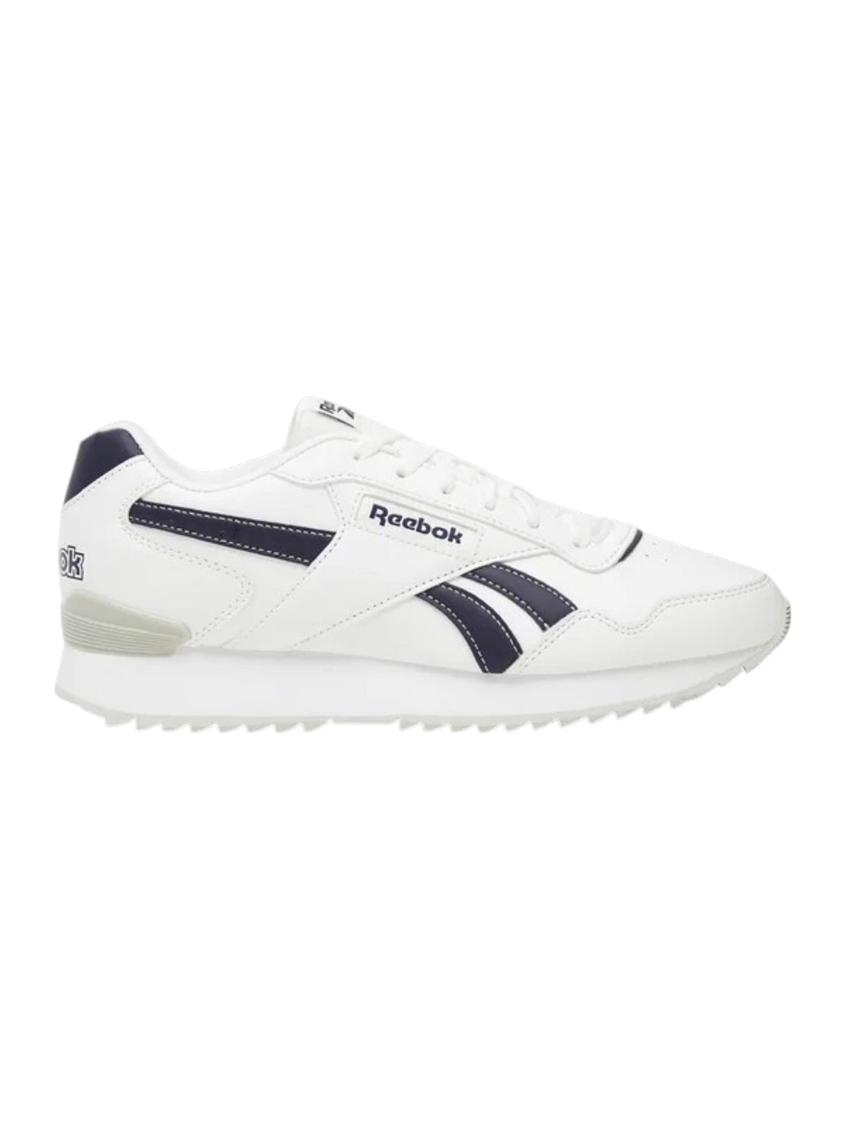 Image for Men's Logo Pattched Textured Shoes,White