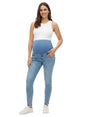 Image for Women's Plain Pregnant Pant,Light Blue