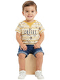 Image for Kids Boy's Printed Top,Yellow