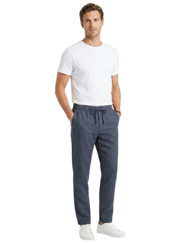 Image for Men's Plain Pants,Navy