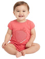 Image for Kids Girl's Printed Jumpsuit,Red