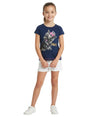 Image for Kids Girl's Printed Top,Navy
