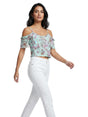 Image for Women's Floral Printed Top,Multi