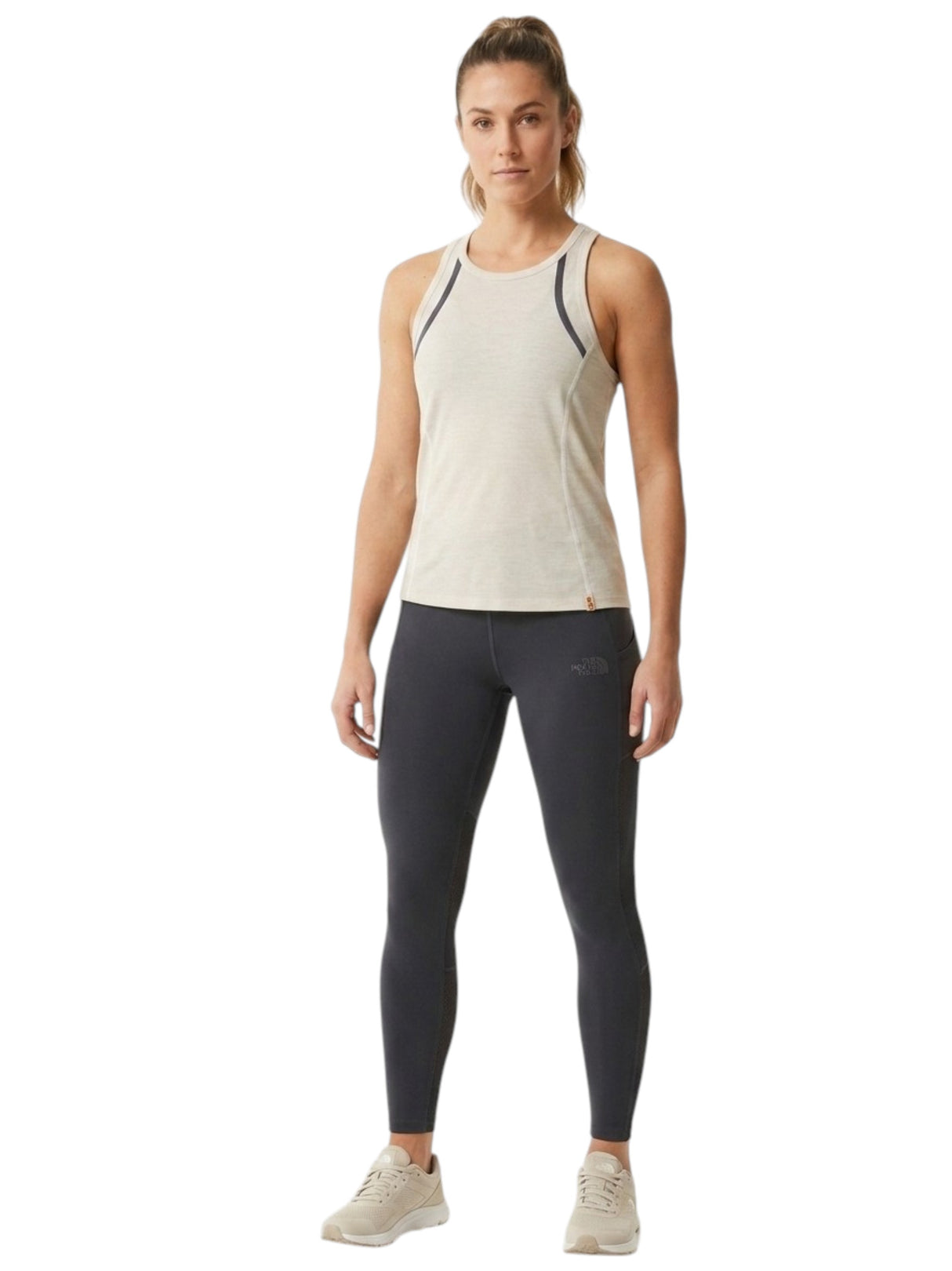 Image for Women's Plain Sport Top,Beige