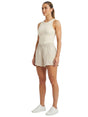 Image for Women's Plain Solid Short,Beige