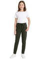 Image for Kids Girl's Plain Solid Pant,Olive
