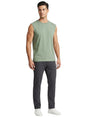 Image for Men's Plain Solid Top,Olive