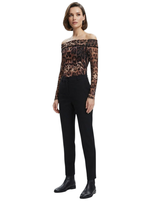 Image for Women's Animal Printed Top,Tiger